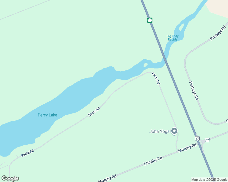 map of restaurants, bars, coffee shops, grocery stores, and more near 284 Rantz Road in Petawawa