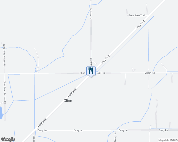 map of restaurants, bars, coffee shops, grocery stores, and more near 3143 Cline Road in Billings