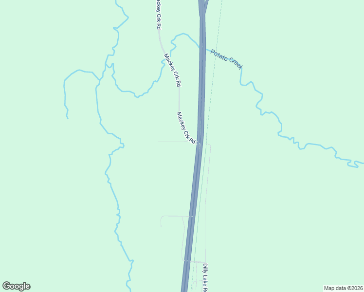 map of restaurants, bars, coffee shops, grocery stores, and more near W5729 Mackey Road in Trego