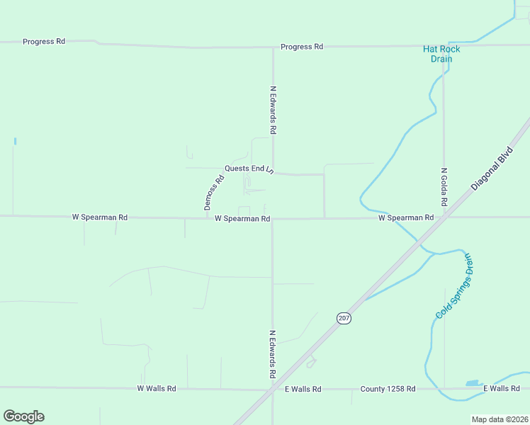 map of restaurants, bars, coffee shops, grocery stores, and more near 33037 West Spearman Road in Hermiston