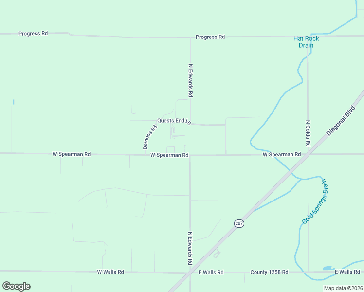 map of restaurants, bars, coffee shops, grocery stores, and more near 33037 West Spearman Road in Hermiston