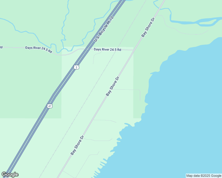 map of restaurants, bars, coffee shops, grocery stores, and more near 9394 Bay Shore Drive in Gladstone