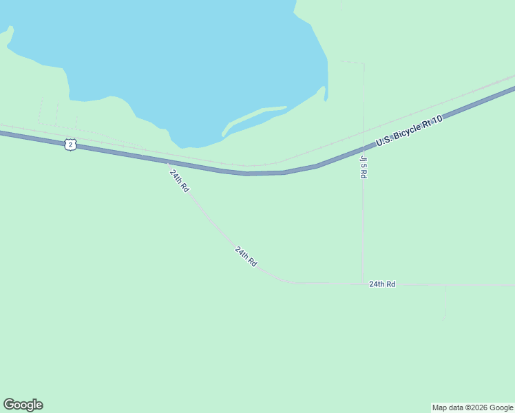 map of restaurants, bars, coffee shops, grocery stores, and more near 14031 24th Road in Rapid River