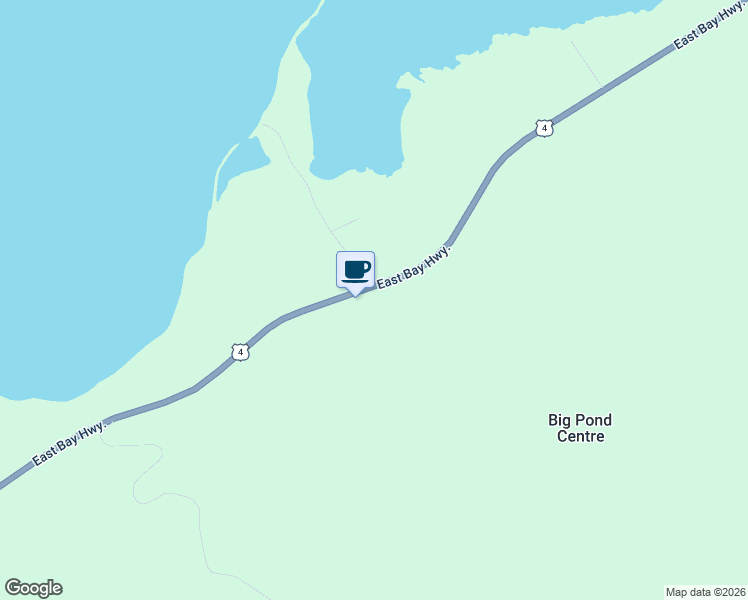 map of restaurants, bars, coffee shops, grocery stores, and more near 8077 East Bay Highway in Cape Breton Regional Municipality