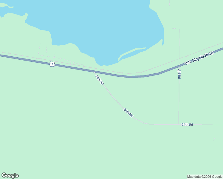 map of restaurants, bars, coffee shops, grocery stores, and more near 14031 24th Road in Rapid River