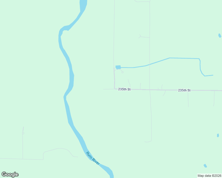 map of restaurants, bars, coffee shops, grocery stores, and more near 12996 235th Street in Milaca