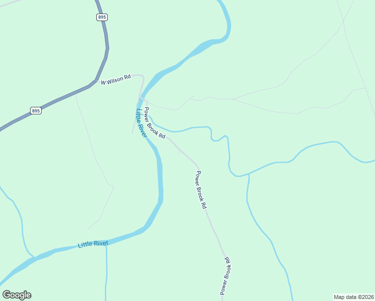 map of restaurants, bars, coffee shops, grocery stores, and more near 49 Power Brook Road in Little River