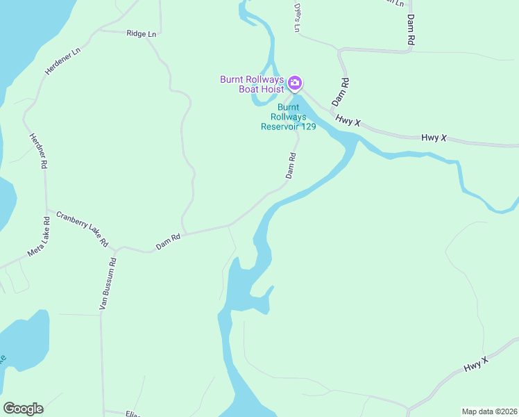 map of restaurants, bars, coffee shops, grocery stores, and more near 1529 Dam Road in Eagle River