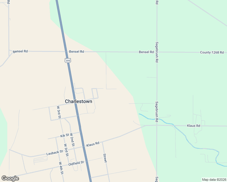 map of restaurants, bars, coffee shops, grocery stores, and more near 81295 Liberty Lane in Hermiston