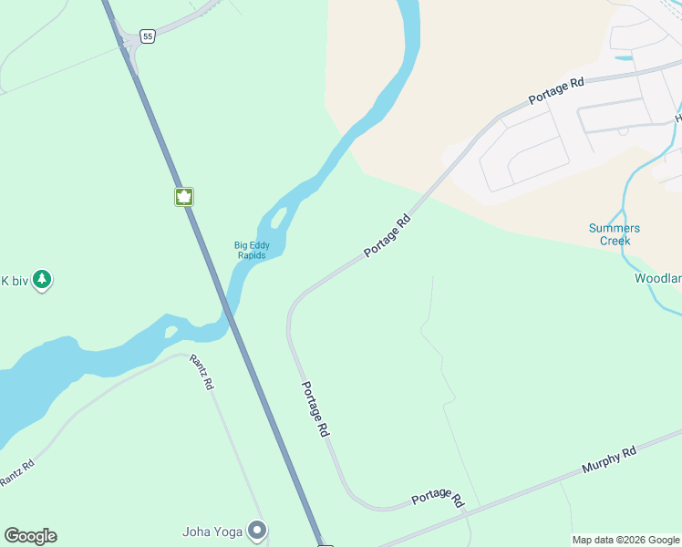 map of restaurants, bars, coffee shops, grocery stores, and more near 370 Portage Road in Petawawa