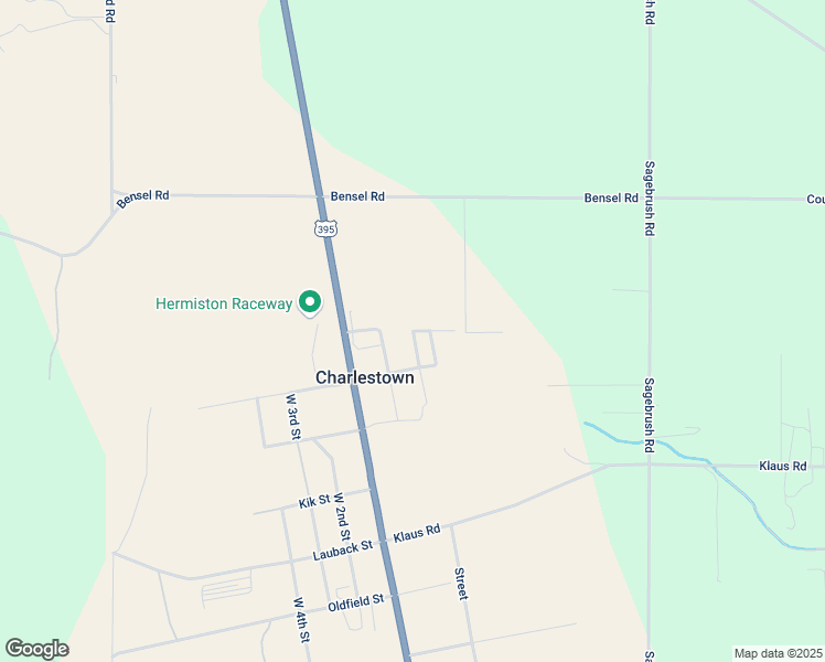 map of restaurants, bars, coffee shops, grocery stores, and more near 30650 Birtrand Street in Hermiston