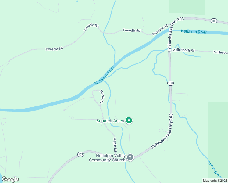 map of restaurants, bars, coffee shops, grocery stores, and more near 82548 Vine Maple Drive in Seaside