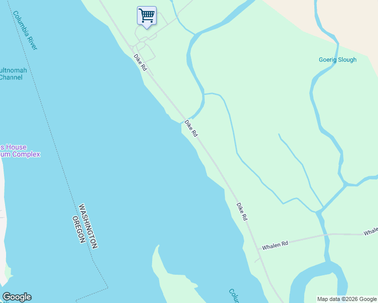 map of restaurants, bars, coffee shops, grocery stores, and more near 2801 Dike Road in Woodland