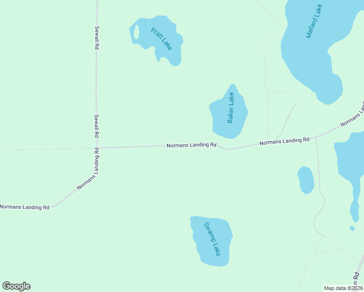 map of restaurants, bars, coffee shops, grocery stores, and more near 3889-4199 Normans Landing Road in Webster