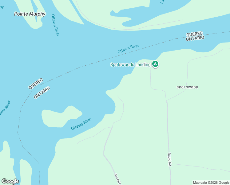 map of restaurants, bars, coffee shops, grocery stores, and more near 350 Gervais Road in Whitewater Region