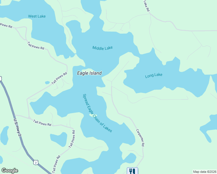 map of restaurants, bars, coffee shops, grocery stores, and more near 4829 Carpenter Road in Florence