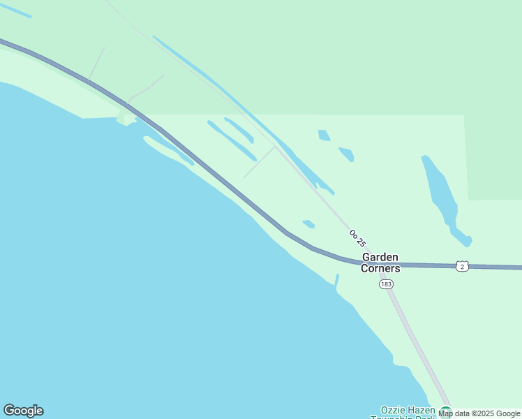 map of restaurants, bars, coffee shops, grocery stores, and more near 16086 U.S. Highway 2 in Cooks