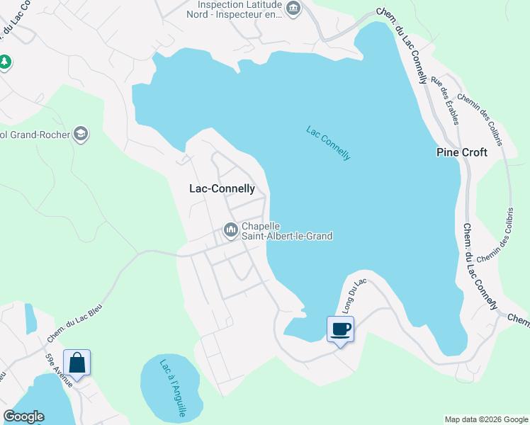 map of restaurants, bars, coffee shops, grocery stores, and more near 700 Rue du Cap in Saint-Hippolyte