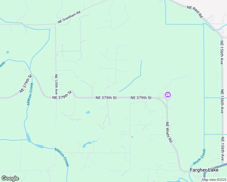 map of restaurants, bars, coffee shops, grocery stores, and more near 14207 Northeast 379th Street in La Center