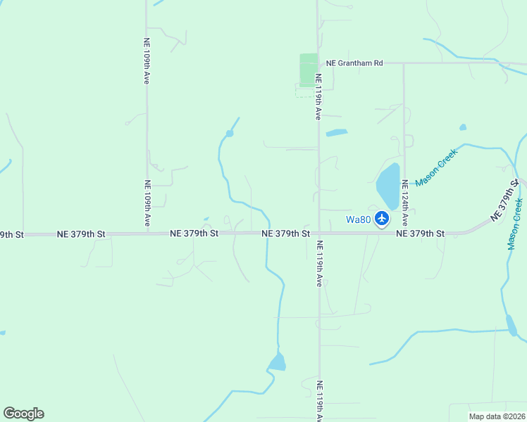 map of restaurants, bars, coffee shops, grocery stores, and more near 11600 Northeast 379th Street in La Center