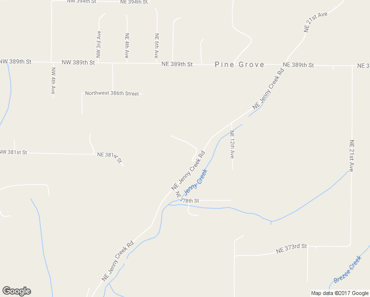 map of restaurants, bars, coffee shops, grocery stores, and more near 717 Northeast 382nd Street in La Center