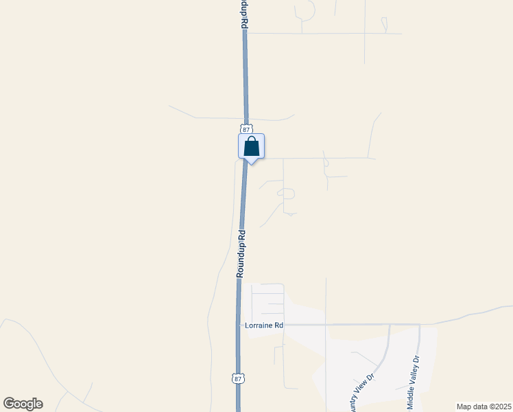 map of restaurants, bars, coffee shops, grocery stores, and more near 5363-5455 Roundup Rd in Billings