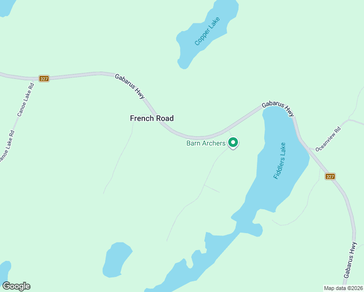 map of restaurants, bars, coffee shops, grocery stores, and more near Gabarus Highway in Cape Breton Regional Municipality