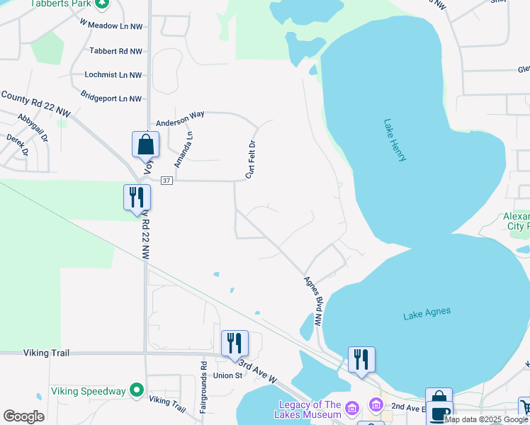map of restaurants, bars, coffee shops, grocery stores, and more near 610 Dewberry Lane in Alexandria