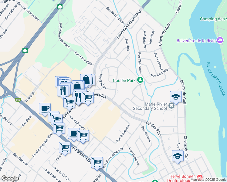 730 Rue Taillon, Drummondville QC Walk Score