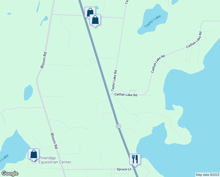 map of restaurants, bars, coffee shops, grocery stores, and more near 1016 U.S. 45 in Eagle River