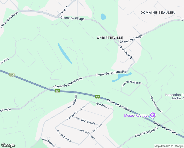 map of restaurants, bars, coffee shops, grocery stores, and more near 137 Chemin de Christieville in Morin-Heights