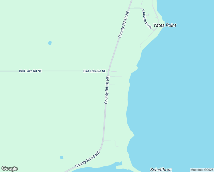 map of restaurants, bars, coffee shops, grocery stores, and more near 1168 Co Road 10 Northeast in Osakis