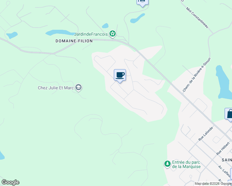 40 Chemin du Val des Bois, SaintSauveur QC Walk Score