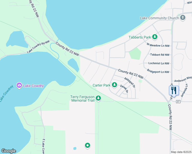 map of restaurants, bars, coffee shops, grocery stores, and more near 1009 Eckert Street Northwest in Alexandria