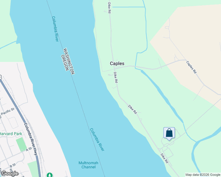 map of restaurants, bars, coffee shops, grocery stores, and more near 2207 Dike Road in Woodland