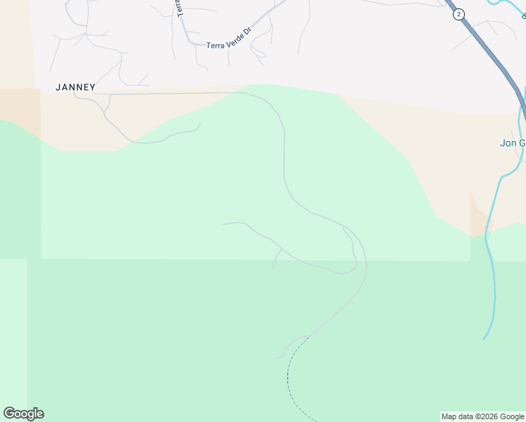 map of restaurants, bars, coffee shops, grocery stores, and more near 2171 Janney Road in Butte