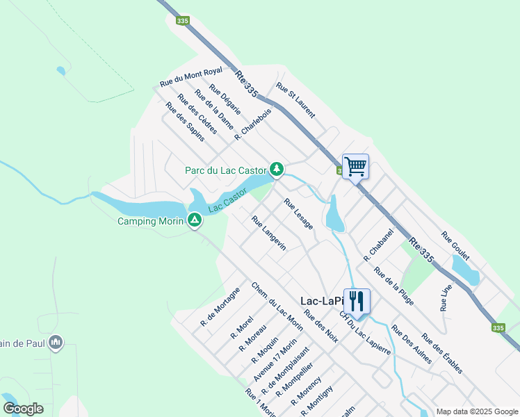 76 Rue Chapelain, SaintLinLaurentides QC Walk Score