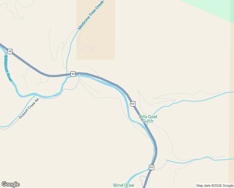 map of restaurants, bars, coffee shops, grocery stores, and more near 5517 U.S. 93 in Conner