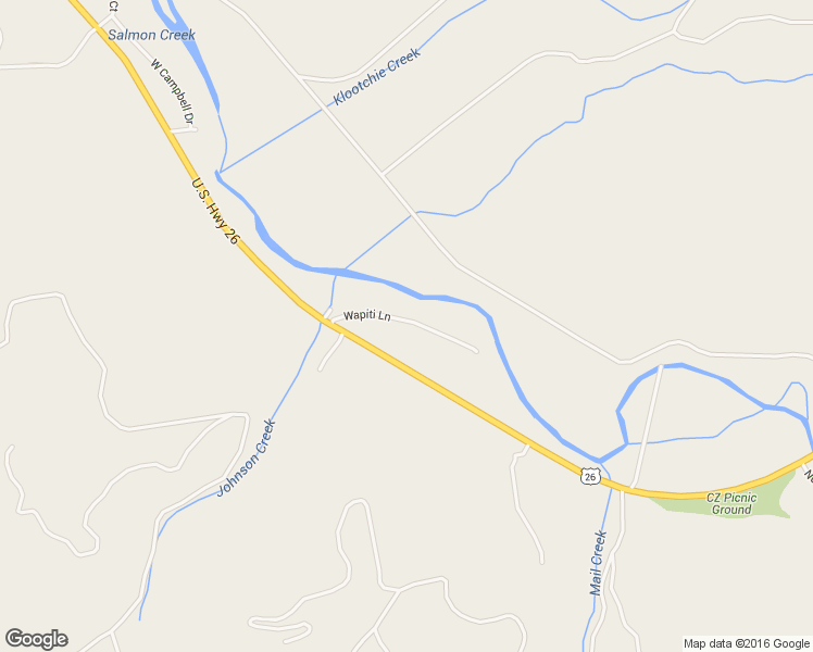 map of restaurants, bars, coffee shops, grocery stores, and more near 34289 Wapiti Lane in Seaside