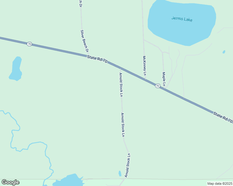 map of restaurants, bars, coffee shops, grocery stores, and more near 1241 Arnold Stock Lane in Minocqua