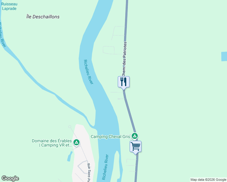 map of restaurants, bars, coffee shops, grocery stores, and more near 3 Rue Saint-Exupéry in Saint-Ours