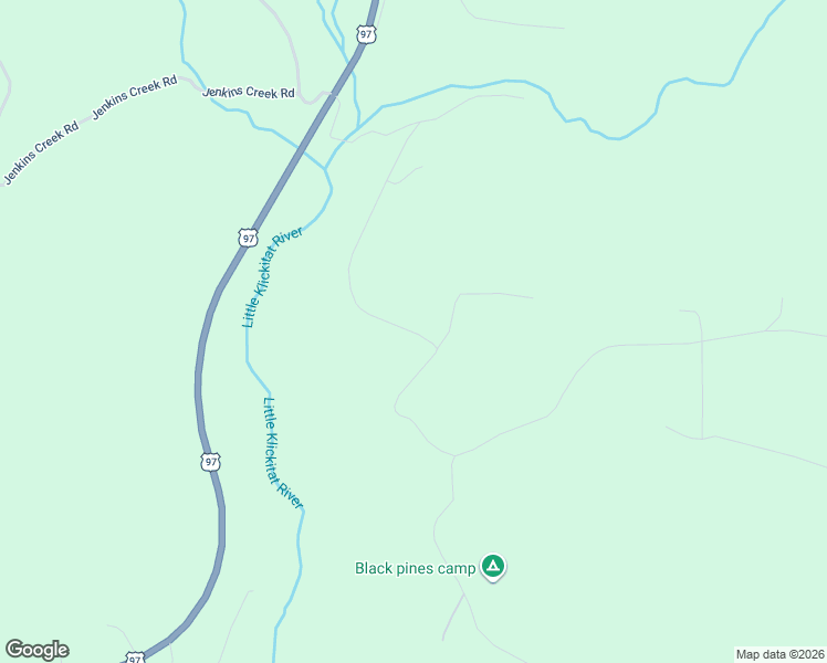 map of restaurants, bars, coffee shops, grocery stores, and more near Three Creeks Road in Klickitat County