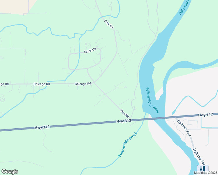 map of restaurants, bars, coffee shops, grocery stores, and more near 5935 Schulz Place in Shepherd