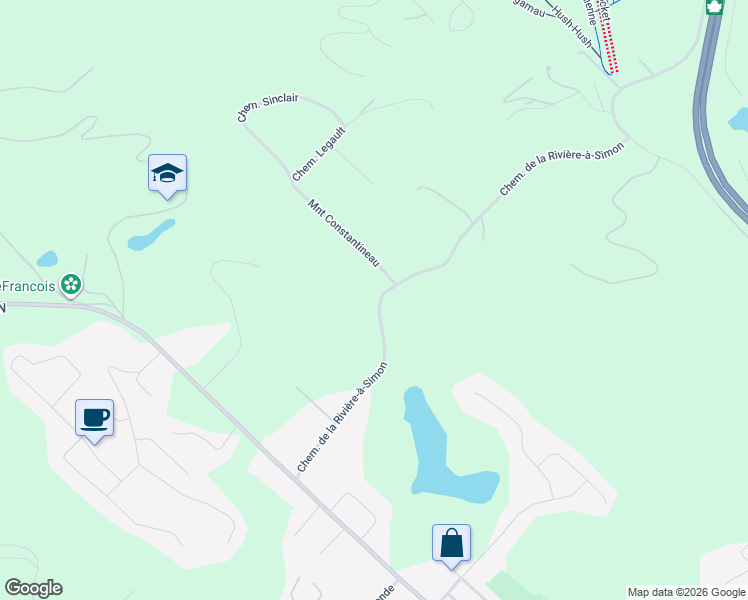 119 Chemin de la RivièreàSimon, SaintSauveur QC Walk Score
