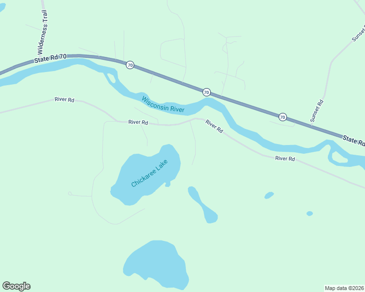 map of restaurants, bars, coffee shops, grocery stores, and more near 6147 River Road in Eagle River
