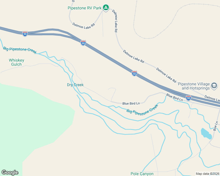 map of restaurants, bars, coffee shops, grocery stores, and more near 142 Blue Bird Lane in Whitehall