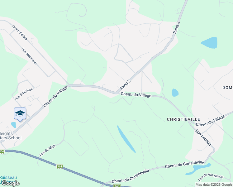 map of restaurants, bars, coffee shops, grocery stores, and more near 425 Chemin du Village in Morin-Heights