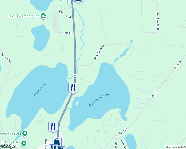 map of restaurants, bars, coffee shops, grocery stores, and more near 1228 Trapp Road in Woodruff