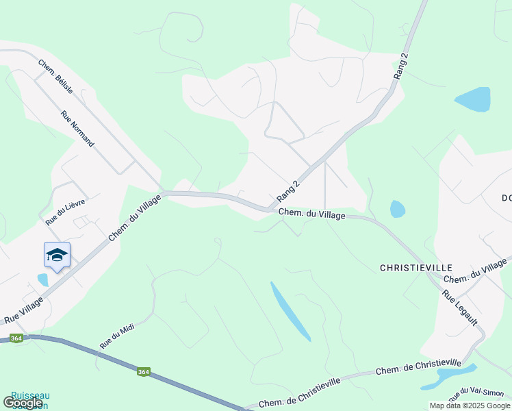 map of restaurants, bars, coffee shops, grocery stores, and more near 425 Chemin du Village in Morin-Heights