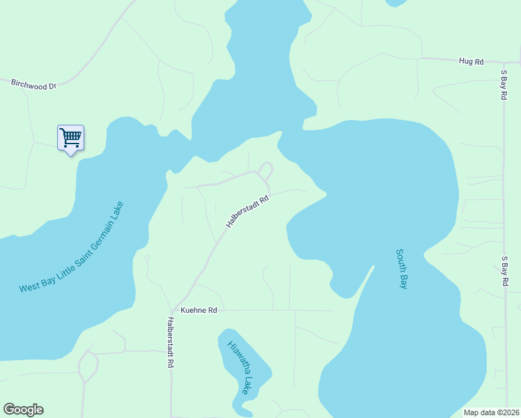 map of restaurants, bars, coffee shops, grocery stores, and more near 1236 Halberstadt Road in Saint Germain